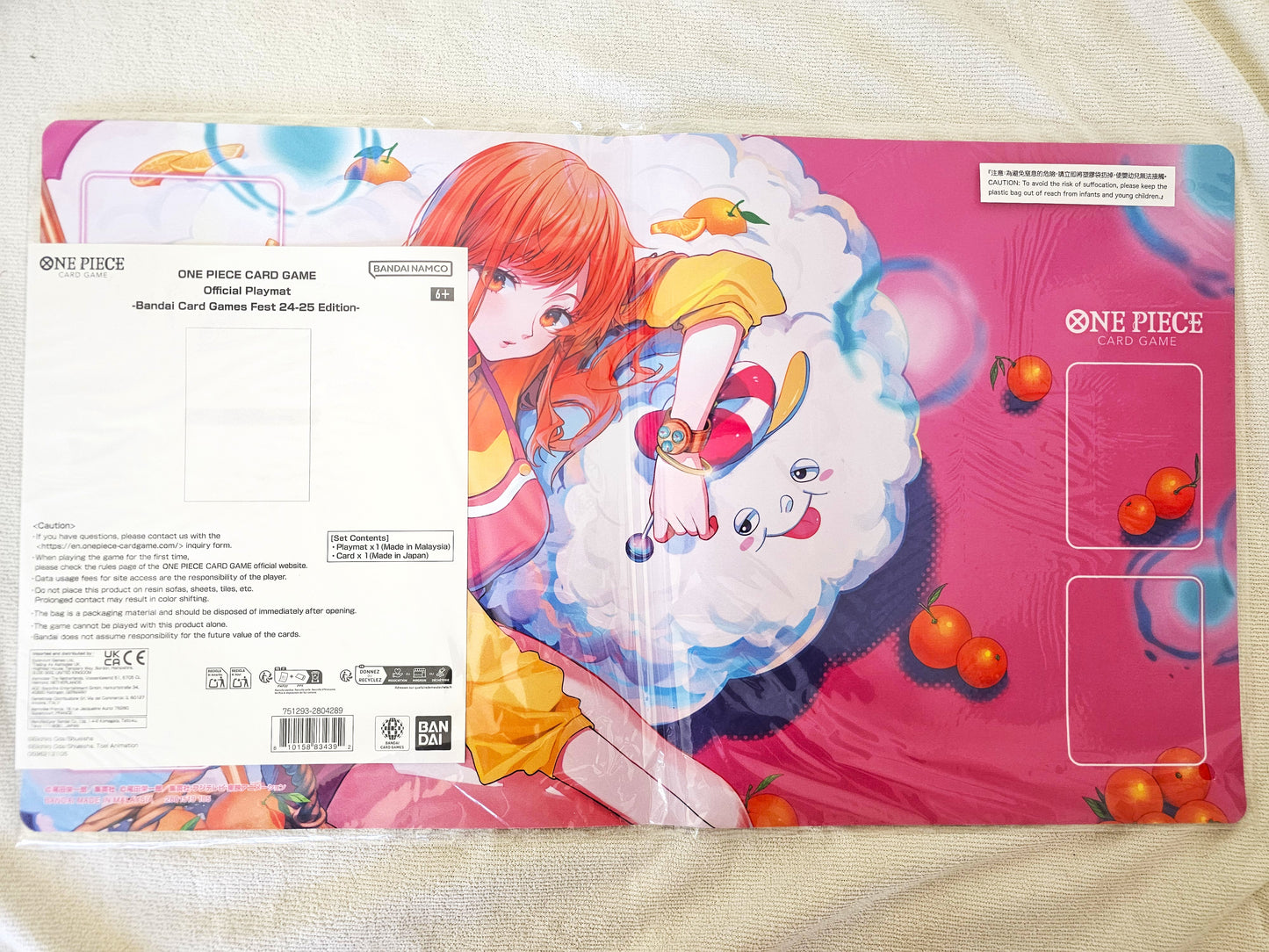 Playmat Nami & Zeus One Piece TCG - Mat - 01