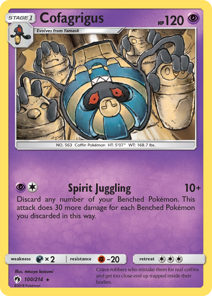 Cofagrigus - Lost Thunder SET-100