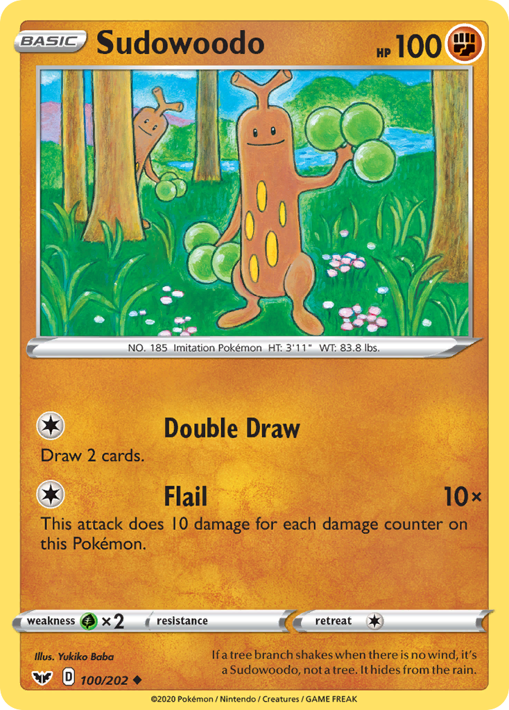 Sudowoodo - Sword & Shield SET-100
