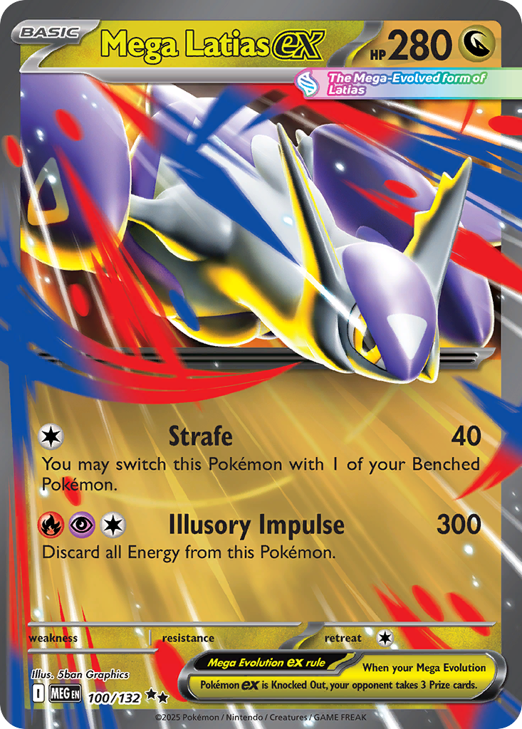 Mega Latias EX - Mega Evolution SET-100