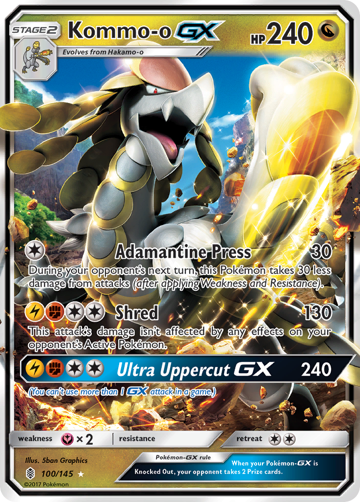 Kommo-o-GX - Guardians Rising SET-100