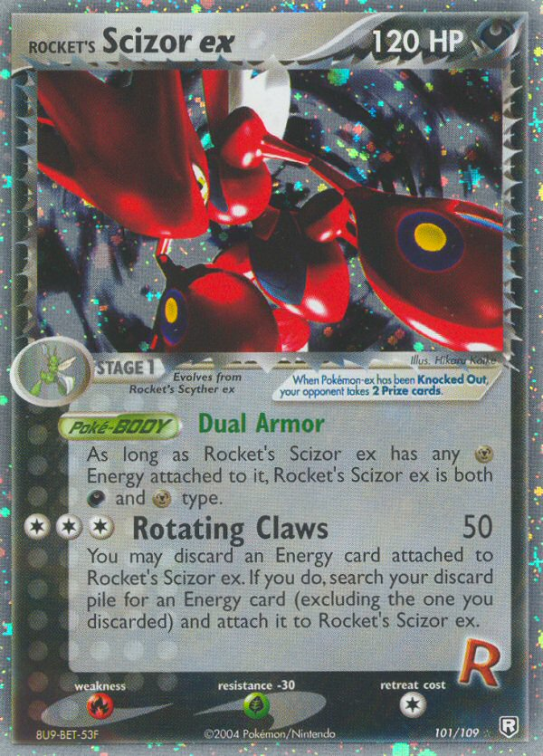 Rocket's Scizor EX - Team Rocket Returns SET-101