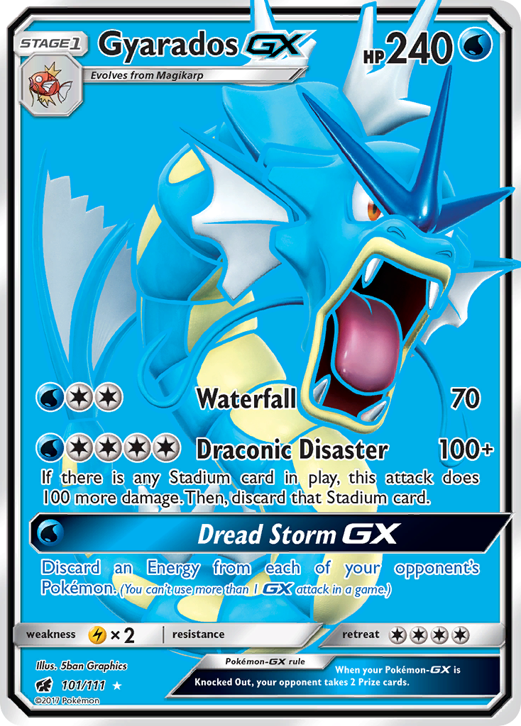 Gyarados-GX - Crimson Invasion SET-101