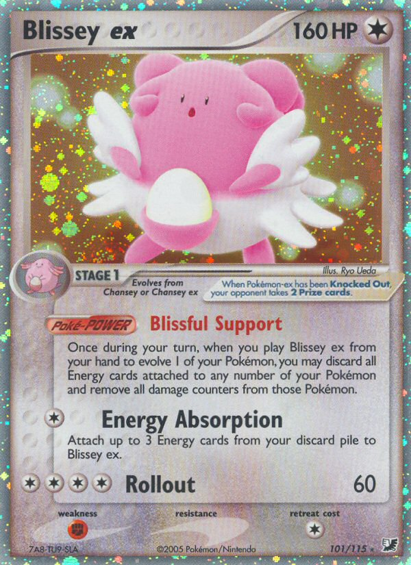 Blissey EX - Unseen Forces SET-101