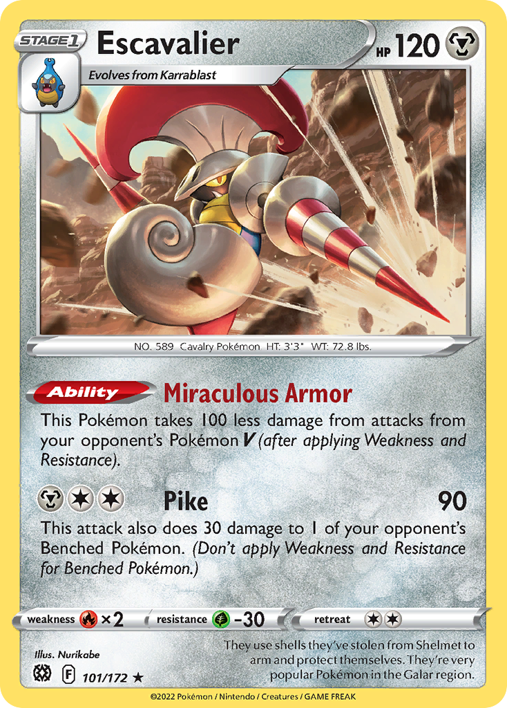 Escavalier - Brilliant Stars SET-101