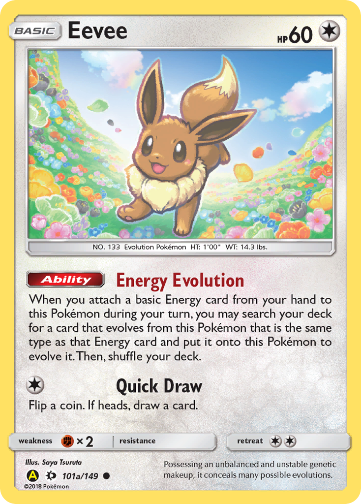 Eevee - Sun & Moon SET-101a