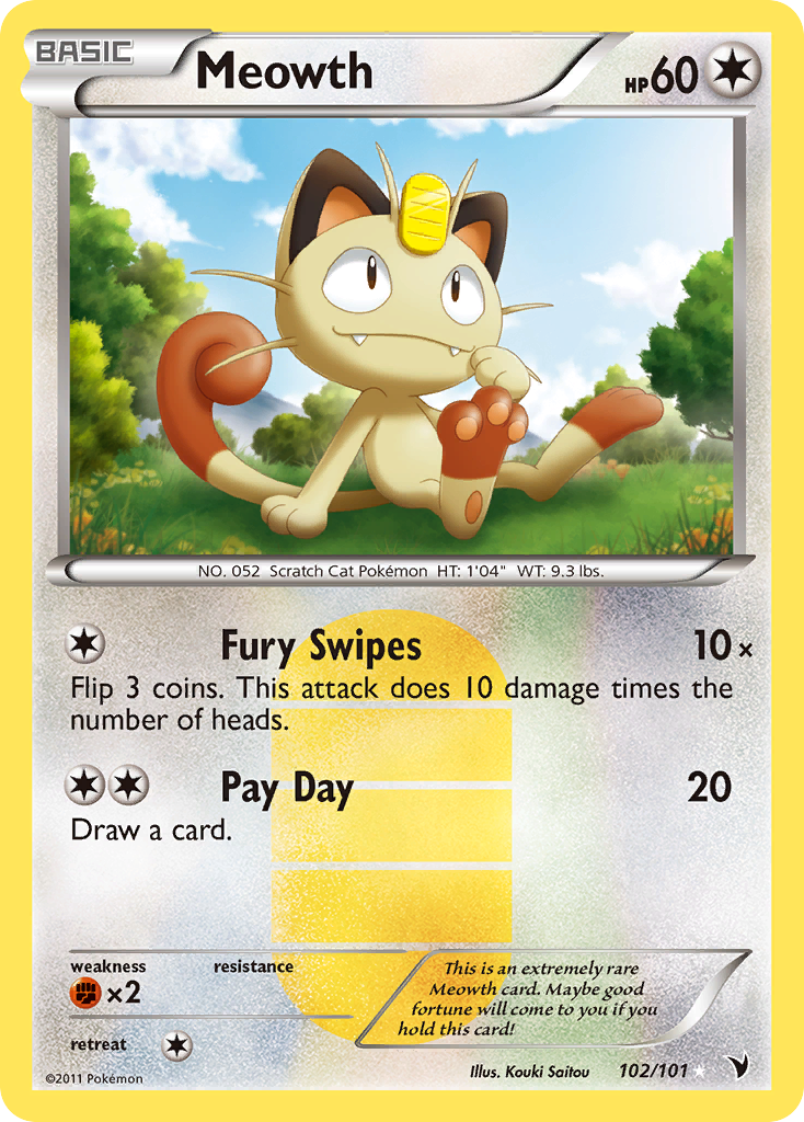Meowth - Noble Victories SET-102