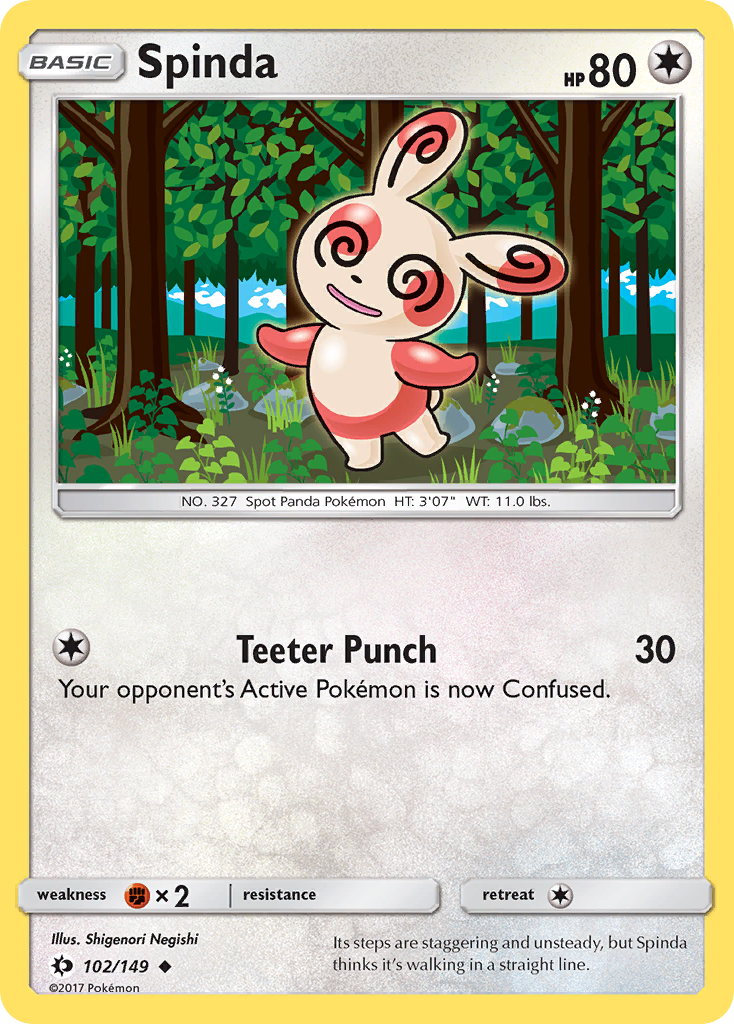 Spinda - Sun & Moon SET-102
