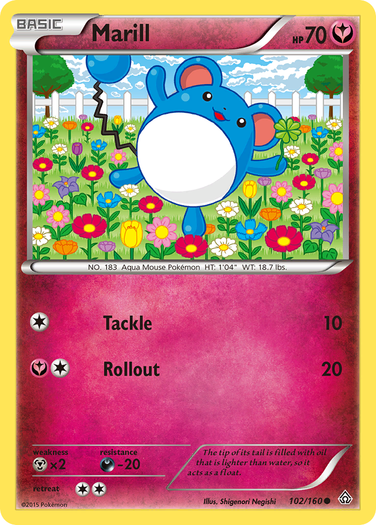 Marill - Primal Clash SET-102