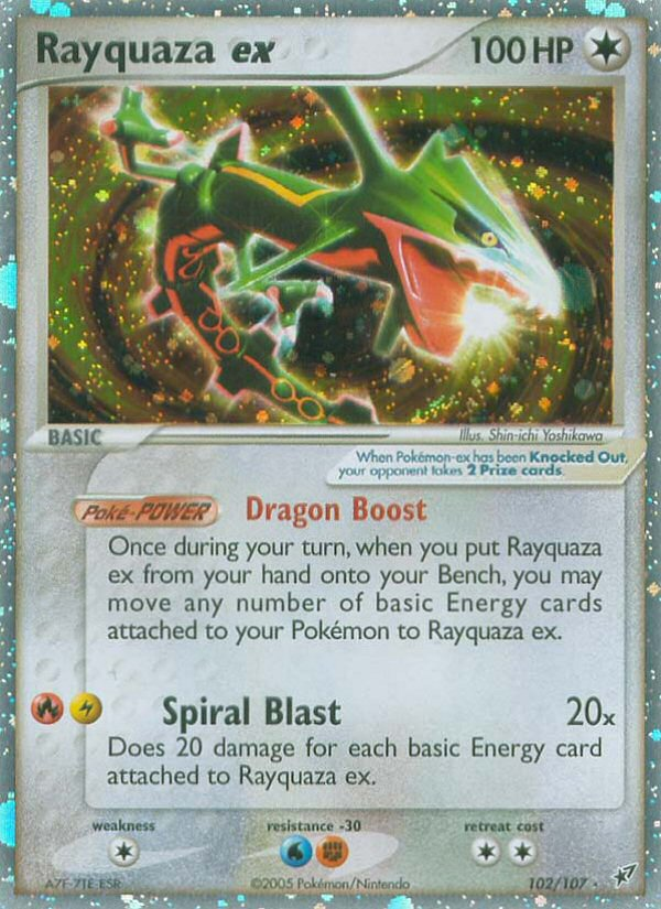 Rayquaza EX - Deoxys SET-102