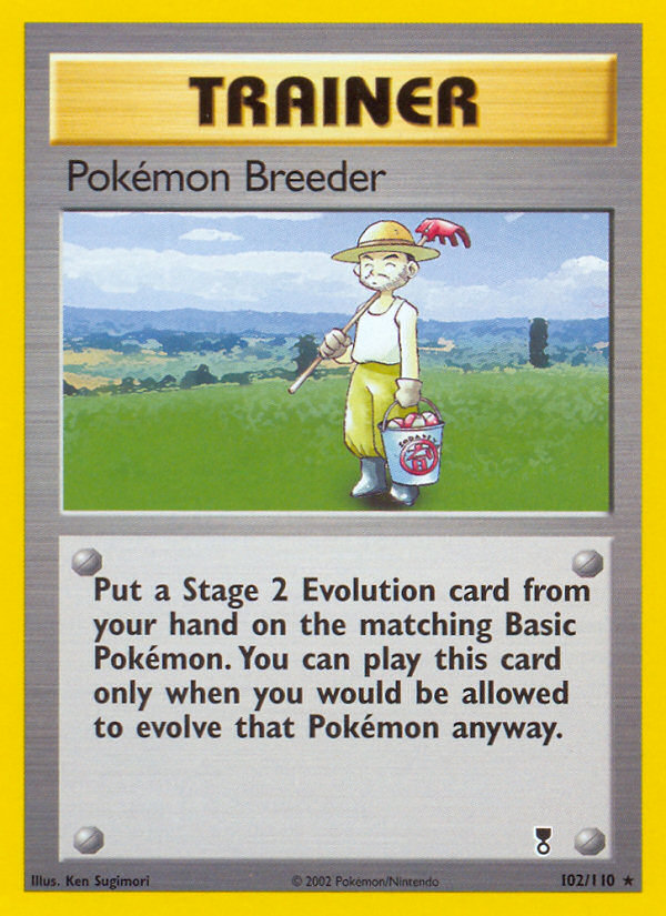 Pokemon Breeder - Legendary Collection SET-102