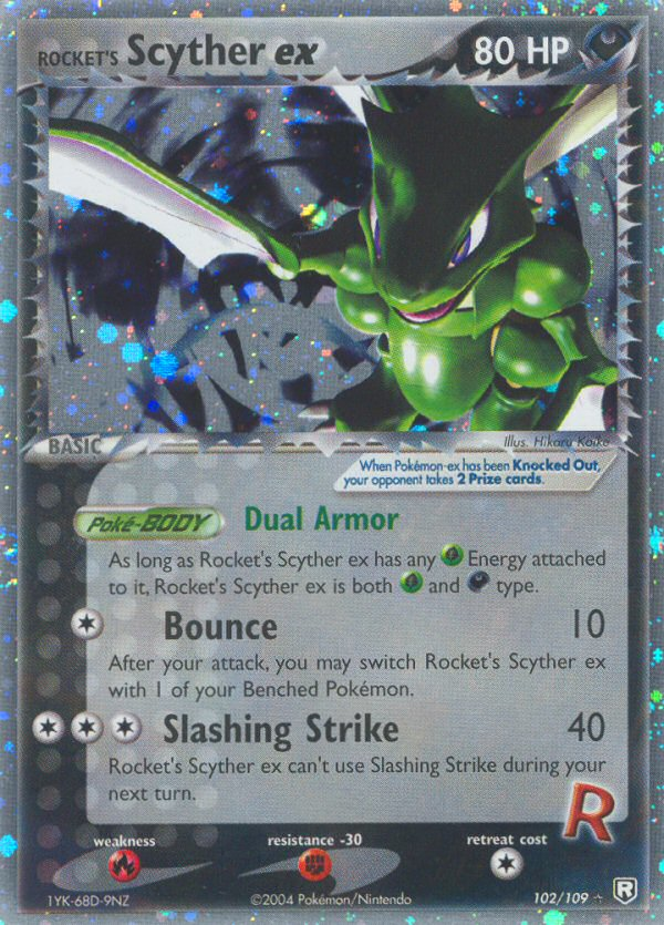 Rocket's Scyther EX - Team Rocket Returns SET-102