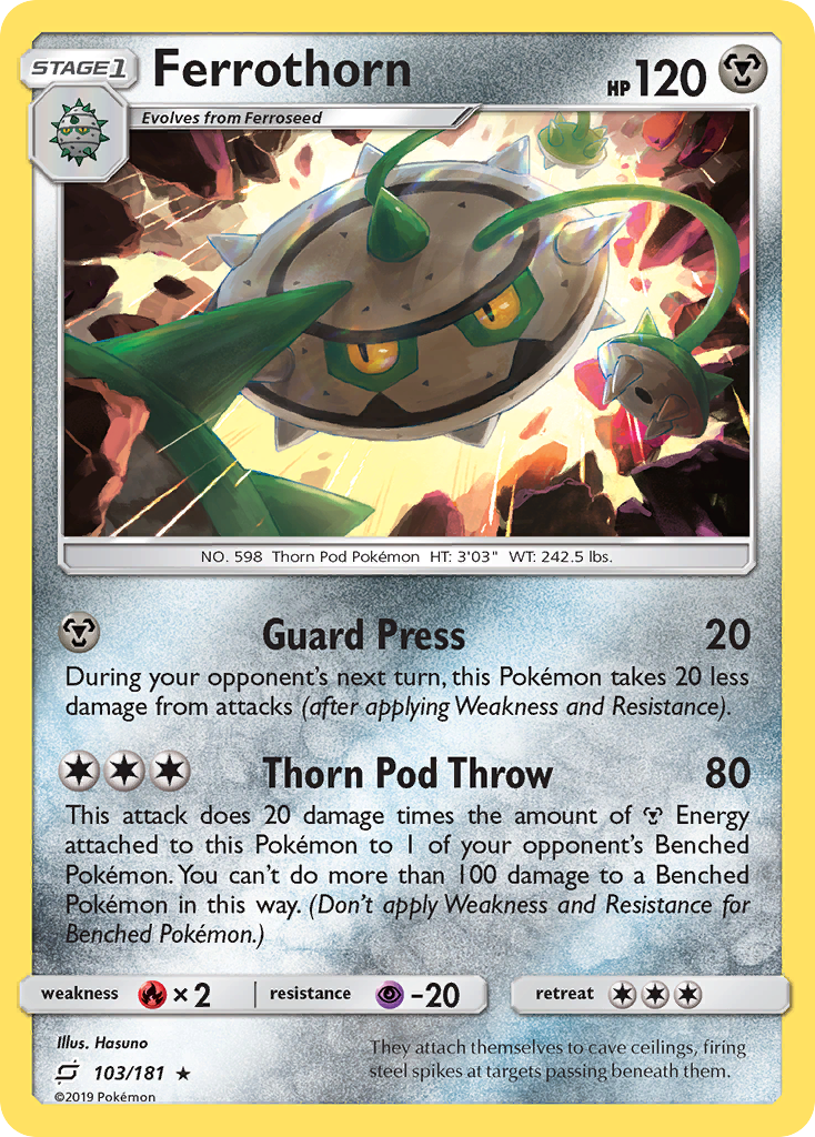 Ferrothorn - Team Up SET-103