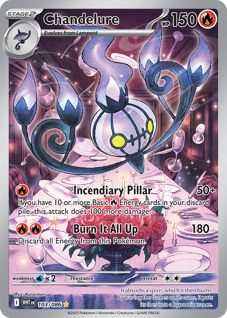 Chandelure - White Flare SET-103