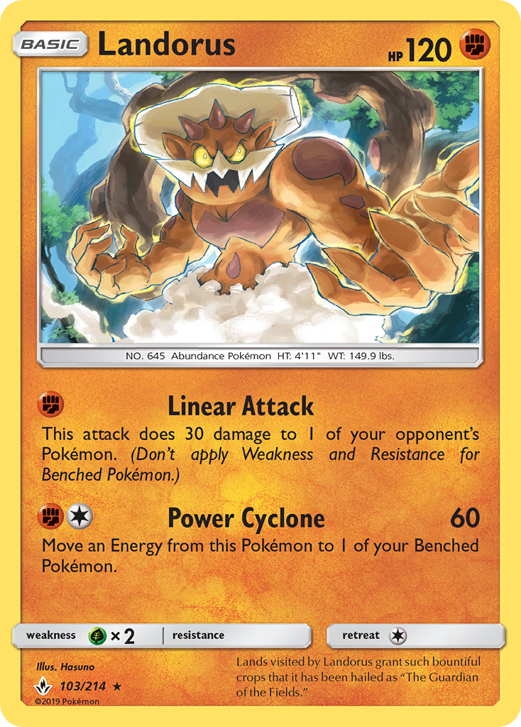 Landorus - Unbroken Bonds SET-103