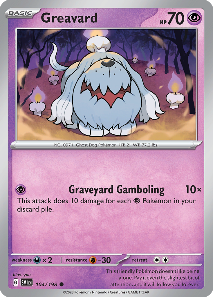 Greavard - Scarlet & Violet SET-104
