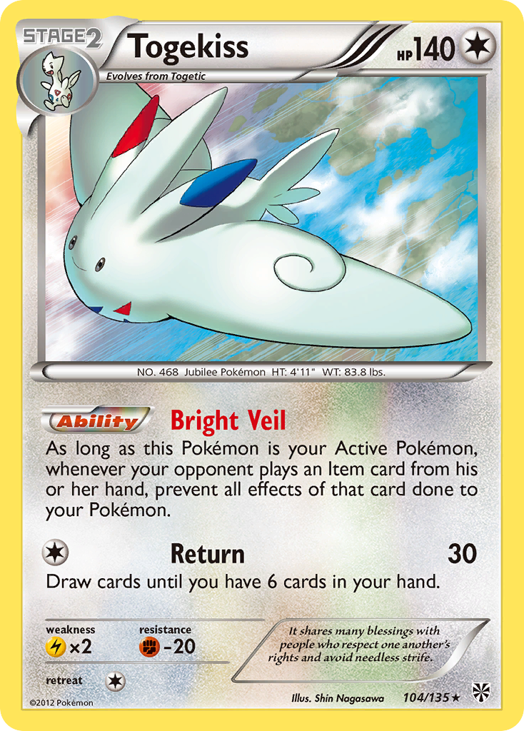 Togekiss - Plasma Storm SET-104