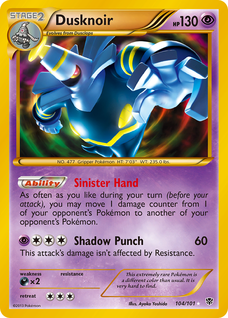Dusknoir - Plasma Blast SET-104