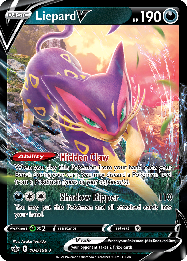 Liepard V - Chilling Reign SET-104