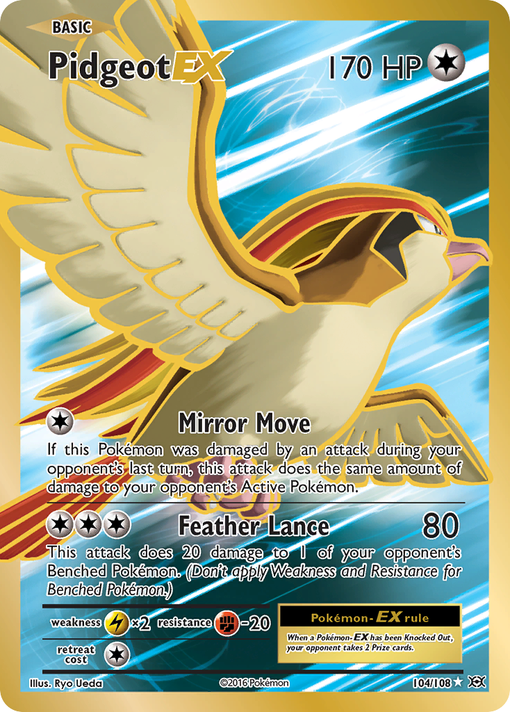 Pidgeot-EX - Evolutions SET-104