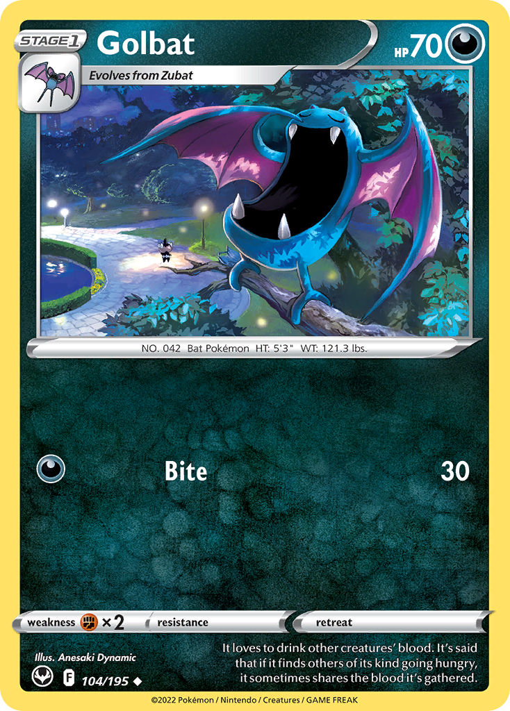 Golbat - Silver Tempest SET-104