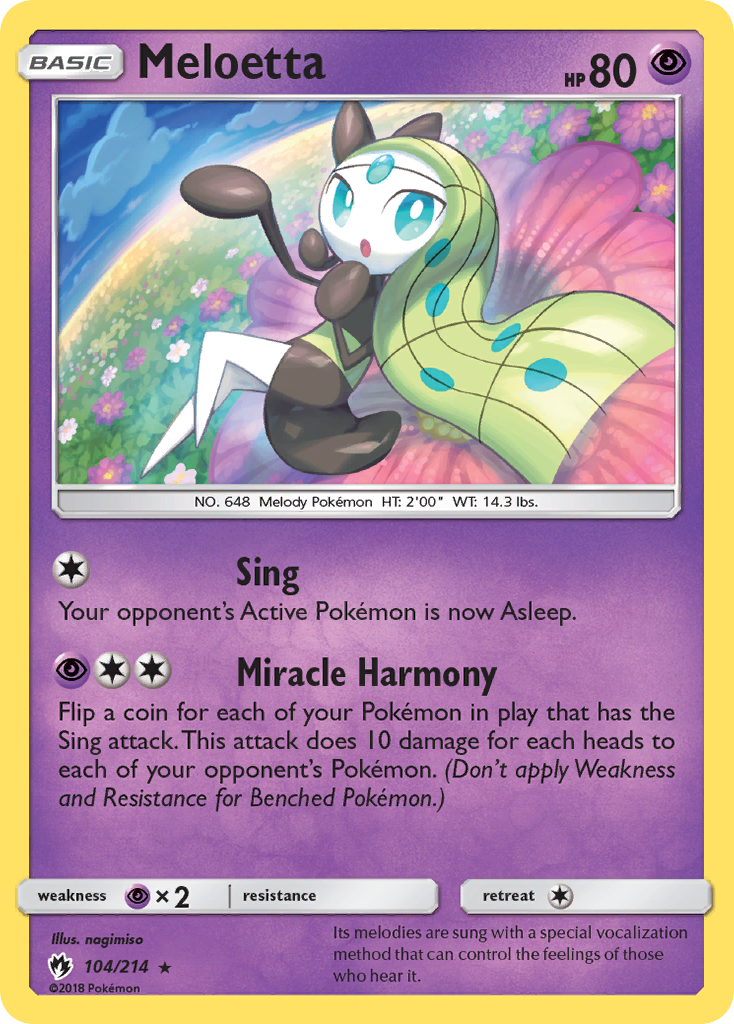 Meloetta - Lost Thunder SET-104