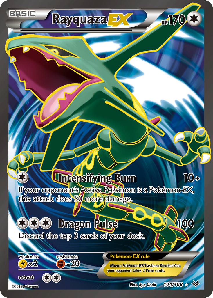 Rayquaza-EX - Roaring Skies SET-104
