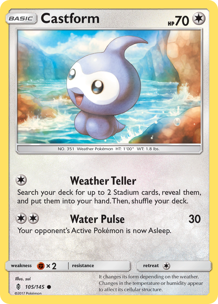 Castform - Guardians Rising SET-105