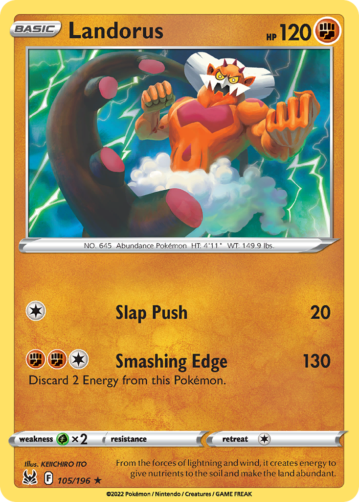 Landorus - Lost Origin SET-105