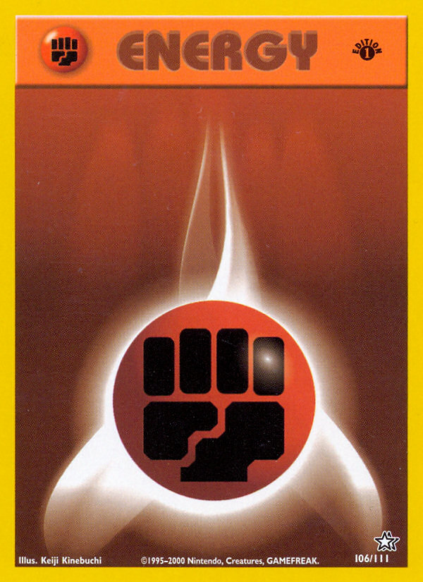 Fighting Energy - Neo Genesis SET-106