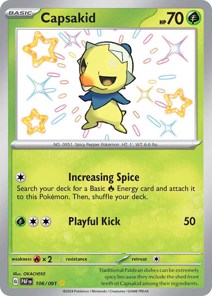 Capsakid - Paldean Fates SET-106