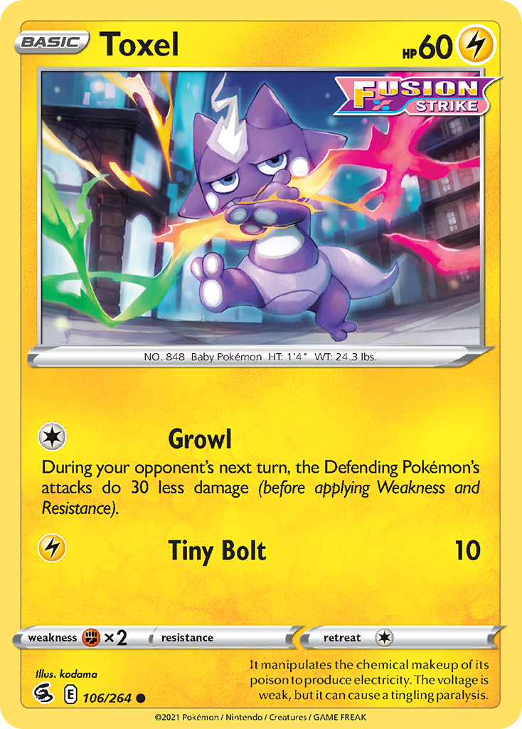 Toxel - Fusion Strike SET-106