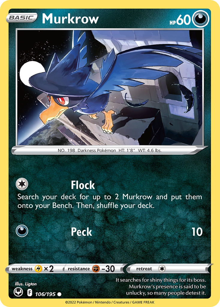 Murkrow - Silver Tempest SET-106