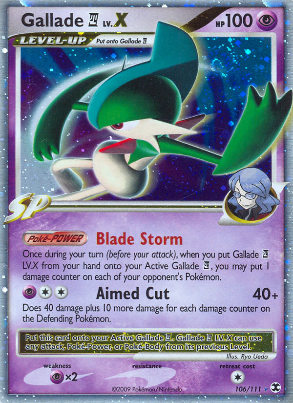 Gallade E4 LV.X - Rising Rivals SET-106