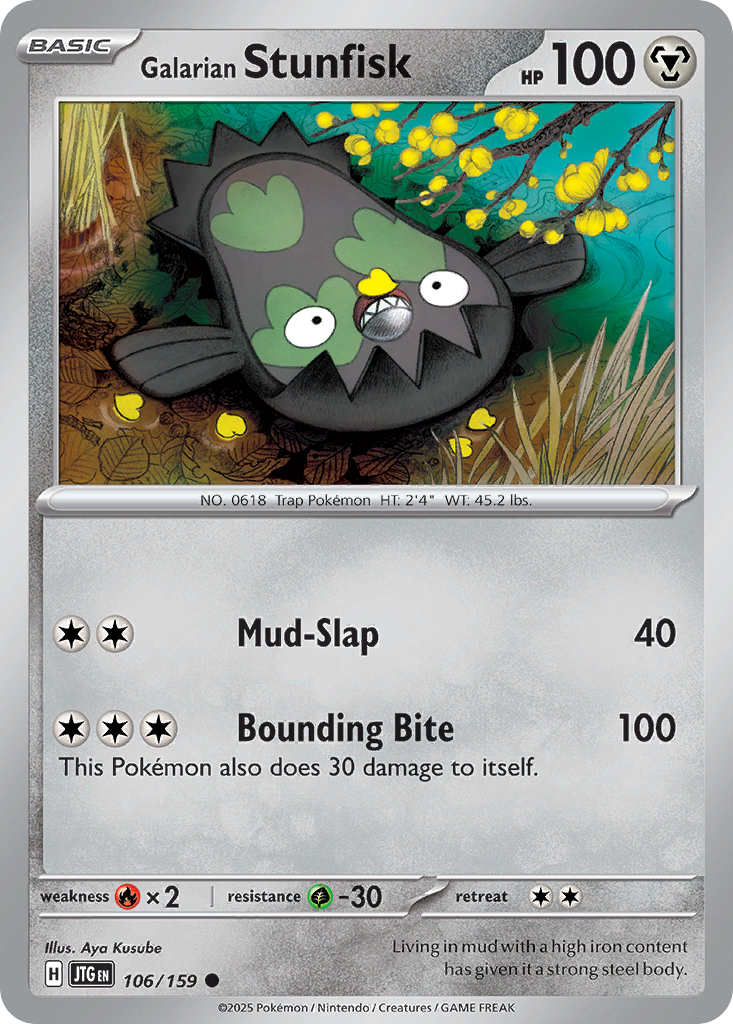 Galarian Stunfisk - Journey Together SET-106