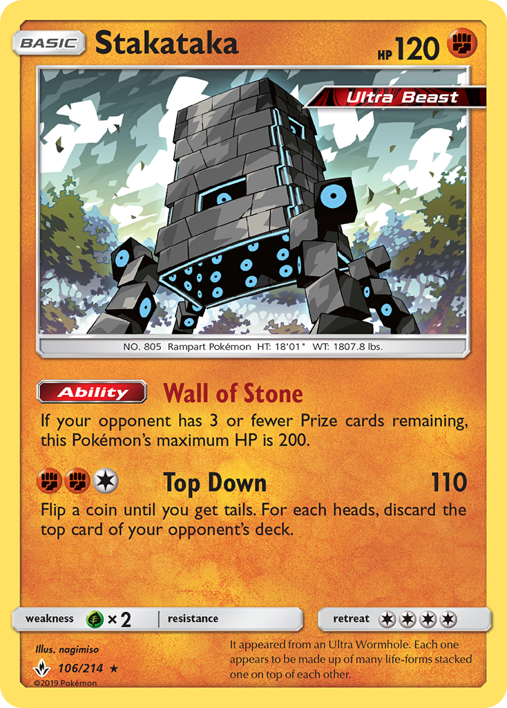 Stakataka - Unbroken Bonds SET-106