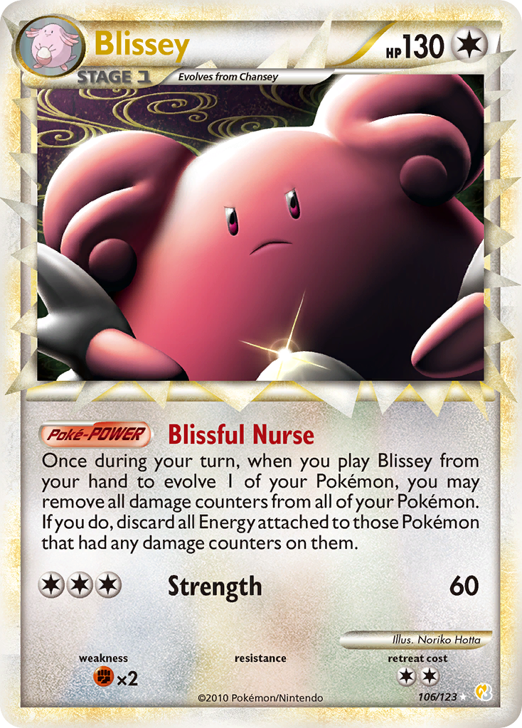 Blissey - HeartGold & SoulSilver SET-106