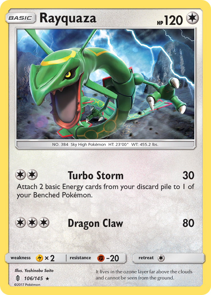Rayquaza - Guardians Rising SET-106