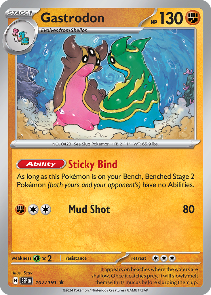 Gastrodon - Surging Sparks SET-107