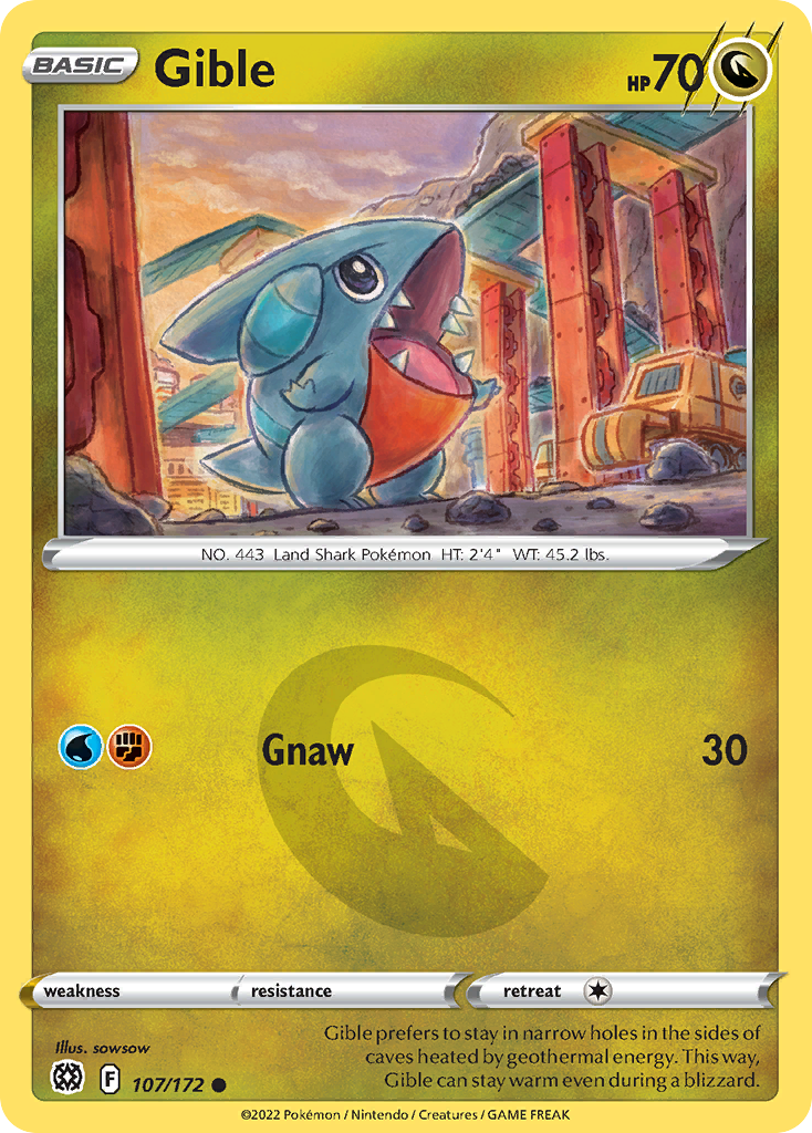 Gible - Brilliant Stars SET-107