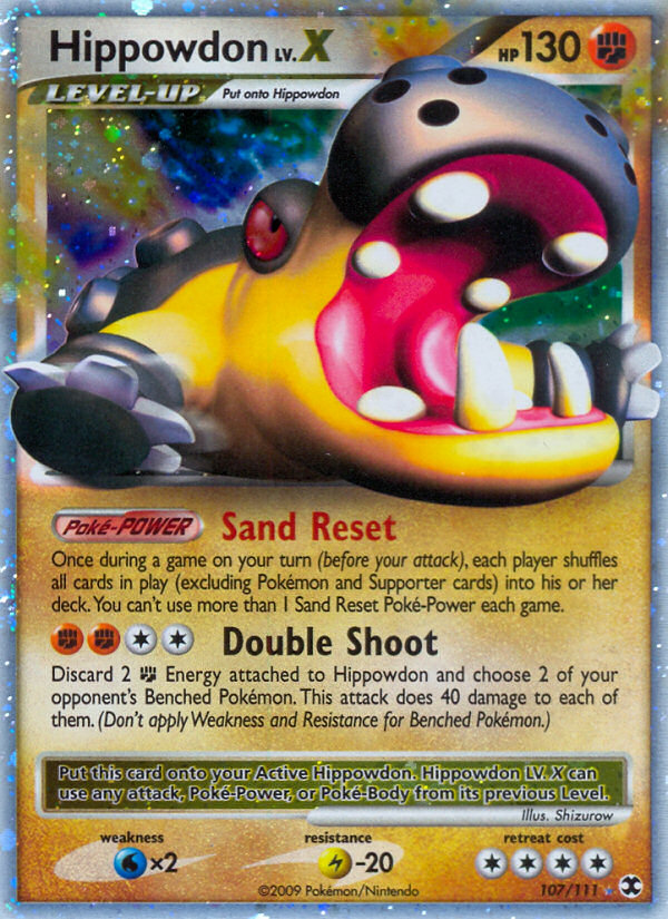 Hippowdon LV.X - Rising Rivals SET-107