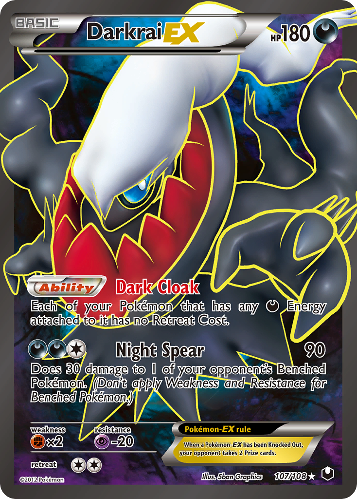 Darkrai-EX - Dark Explorers SET-107