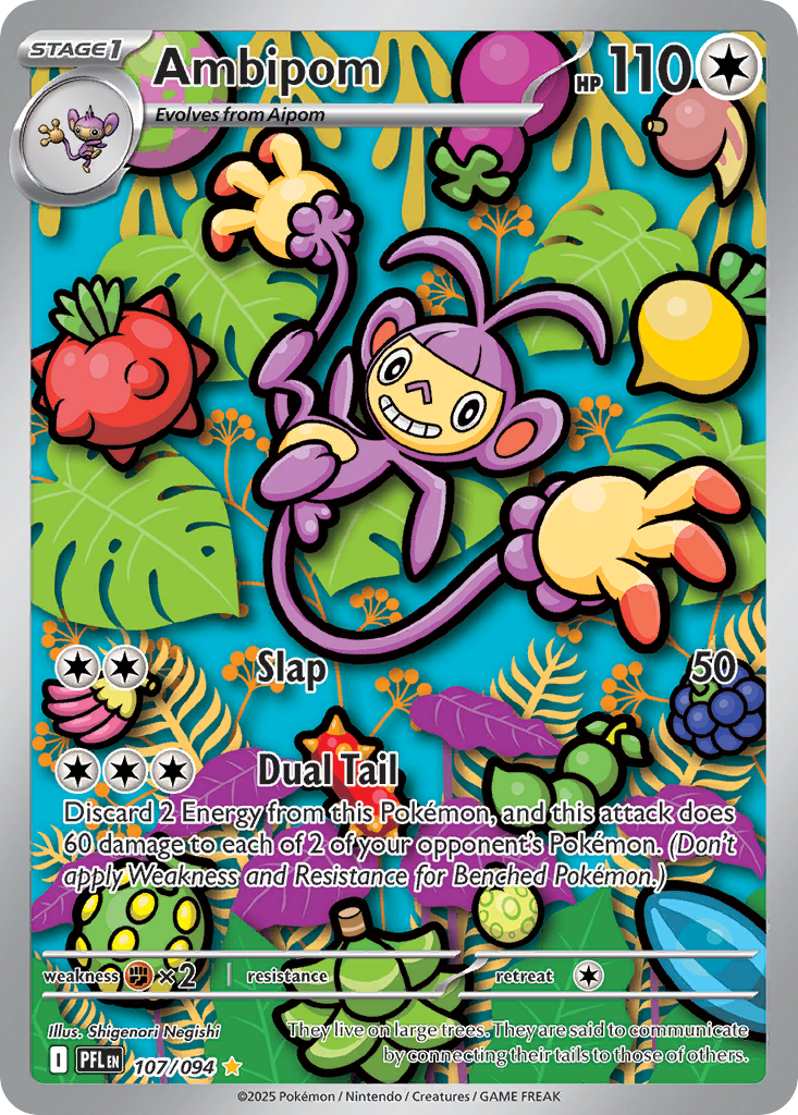 Ambipom - Phantasmal Flames SET-107