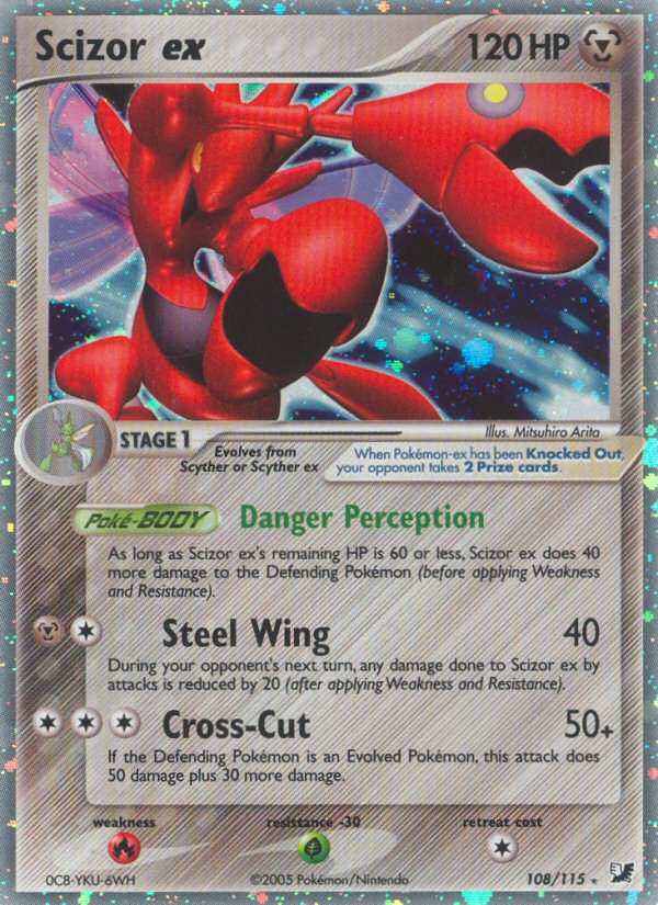 Scizor EX - Unseen Forces SET-108