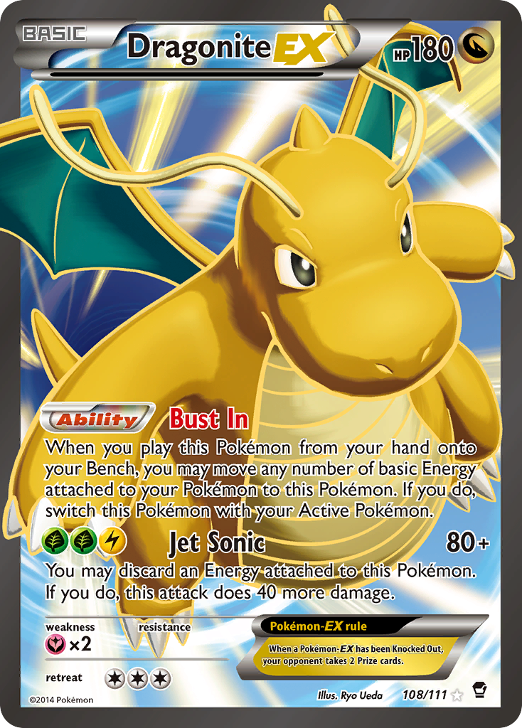 Dragonite-EX - Furious Fists SET-108