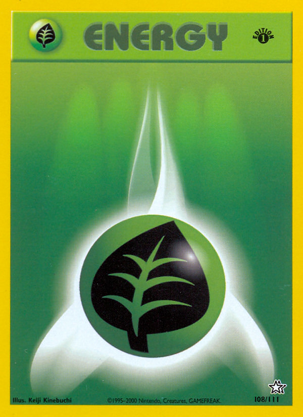 Grass Energy - Neo Genesis SET-108
