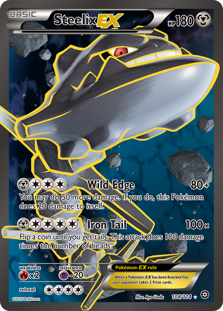 Steelix-EX - Steam Siege SET-108