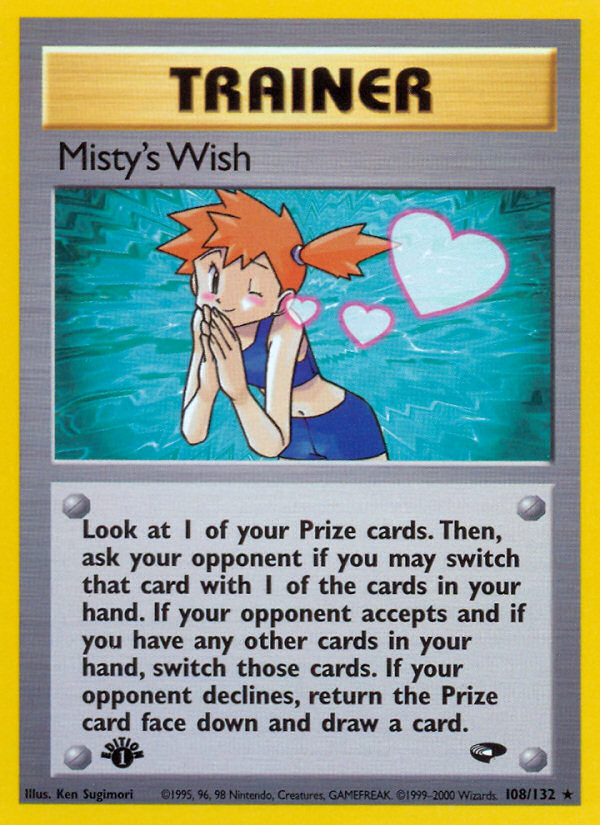 Misty's Wish - Gym Challenge SET-108