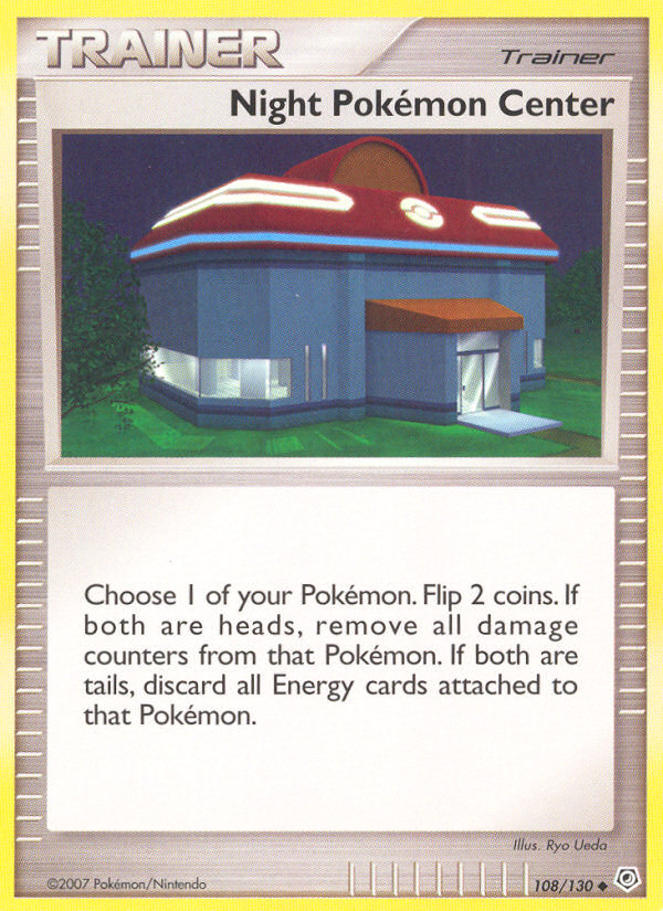 Night Pokemon Center - Diamond & Pearl SET-108