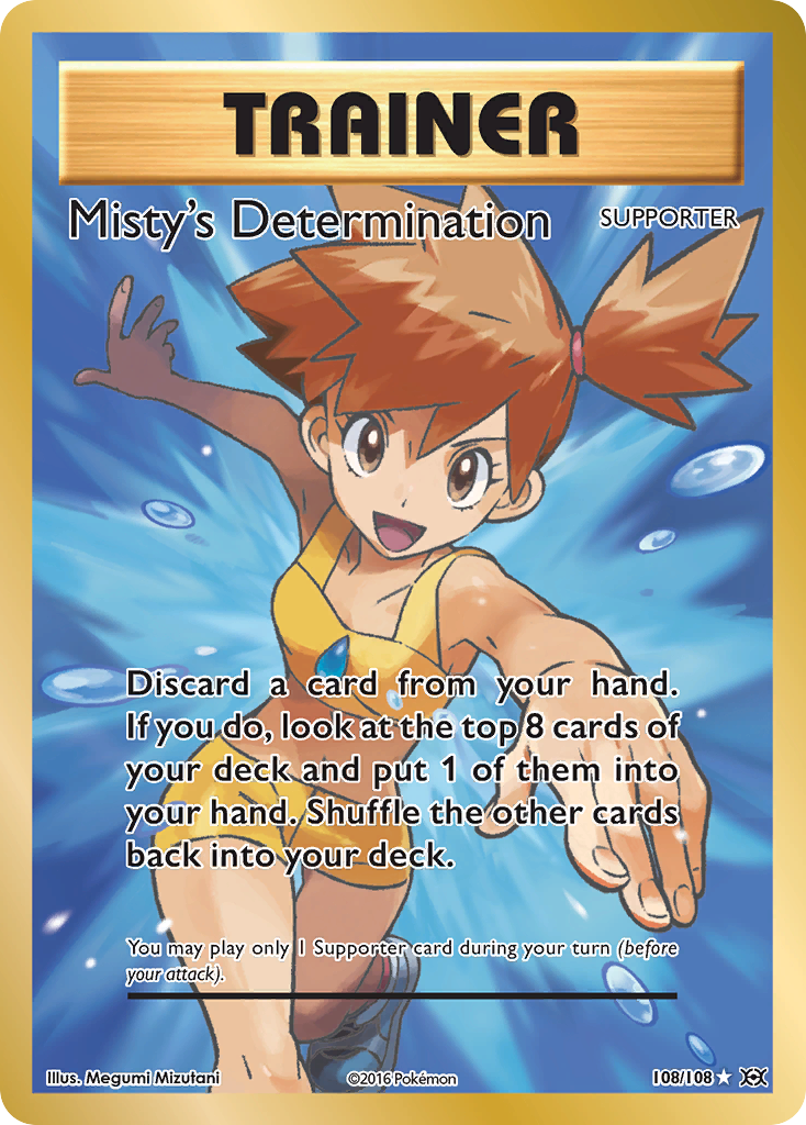 Misty's Determination - Evolutions SET-108